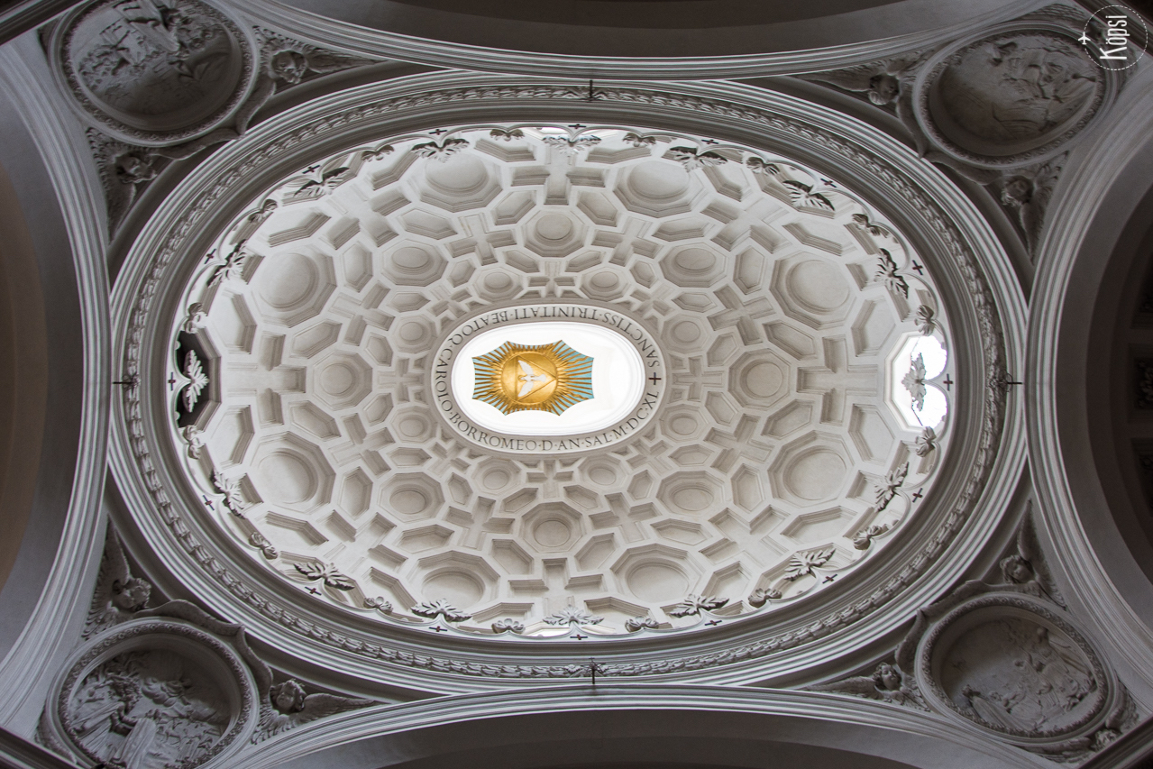san carlo alle quattro fontane kupoli