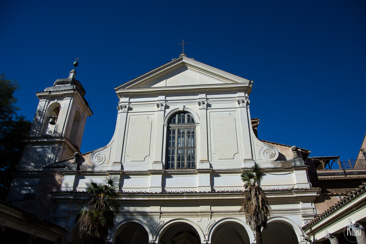 basilica di san clemente julkisivu