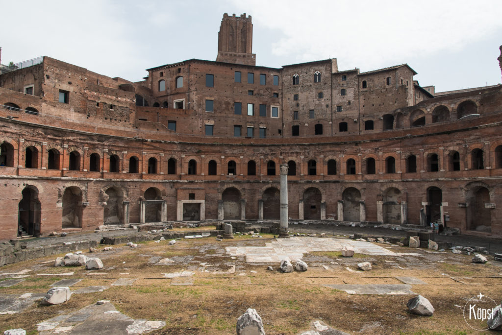 fori di traiano antiikin rooma