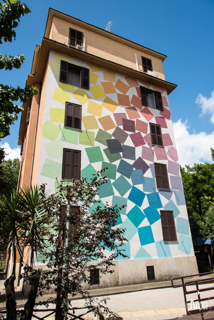 rooman nähtävyydet katutaidetta lähiöissä