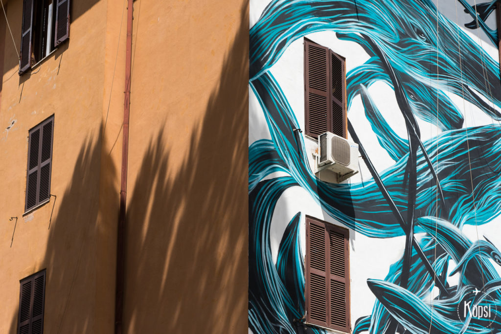 rooman nähtävyydet muraalit roomassa