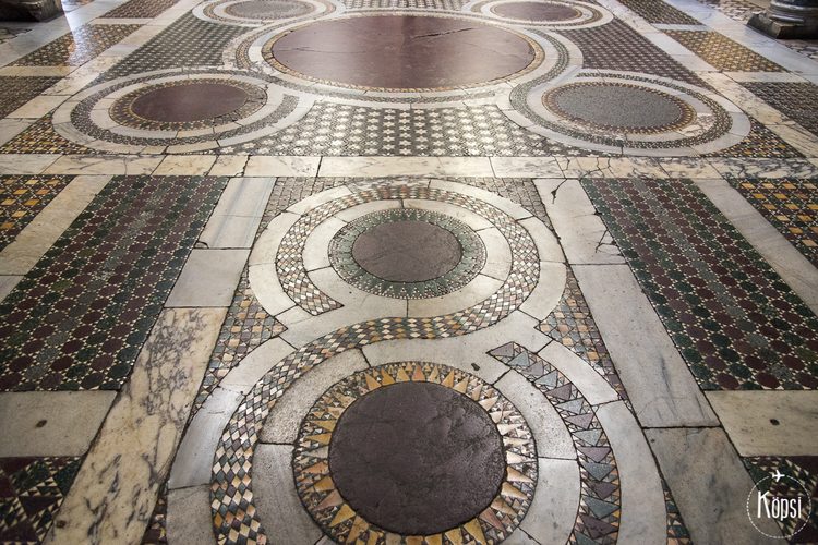 kosmaattinen lattia santa maria in cosmedin