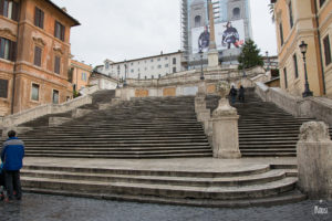 espanjalaiset portaat ilman turisteja
