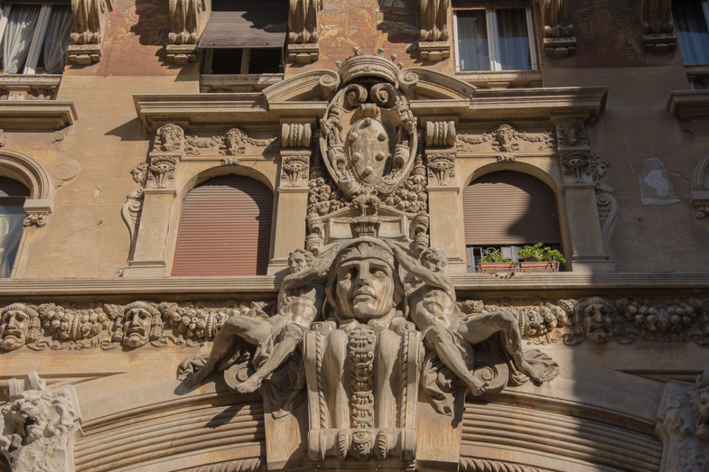 roomalainen arkkitehtuuri quartiere coppede