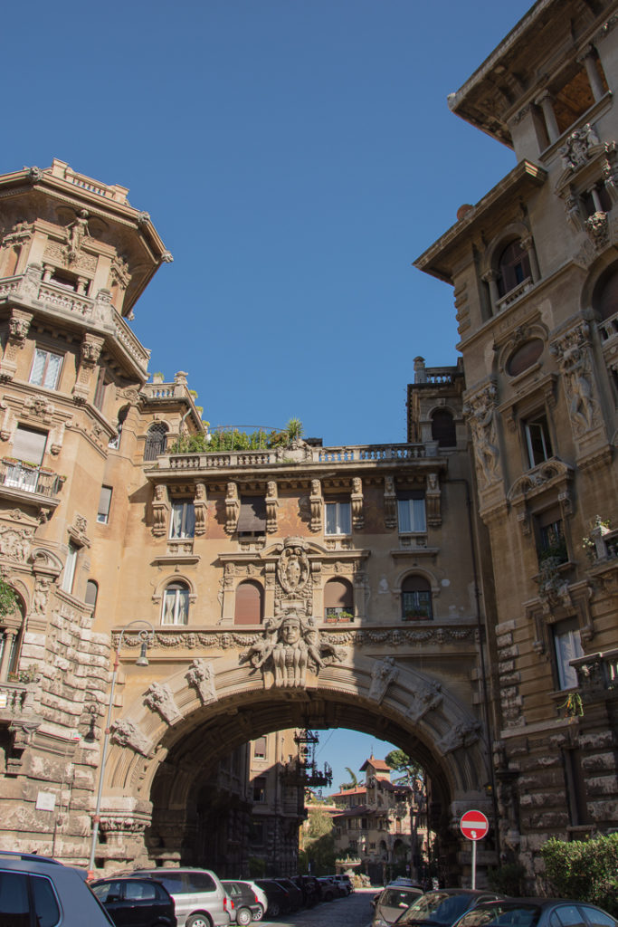 kortteli roomassa quartiere coppede