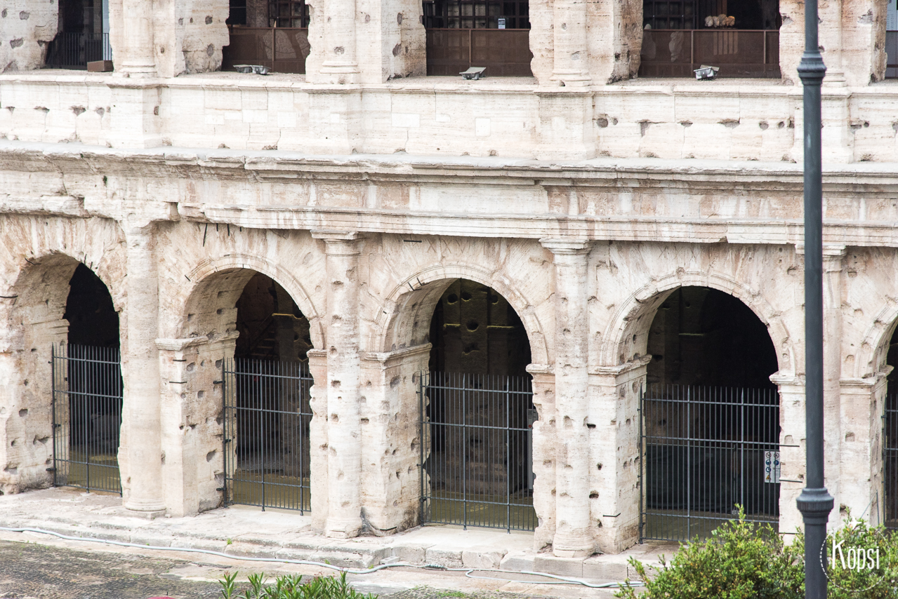 colosseum restauroinnin jälkeen