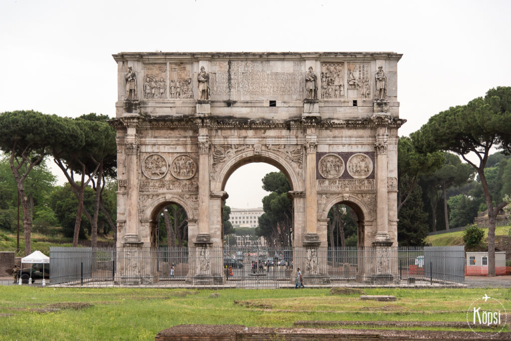 arco di constantino colosseum