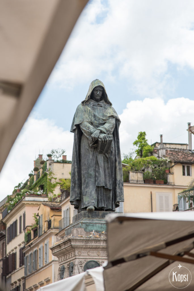 campo de fiori giordano bruno