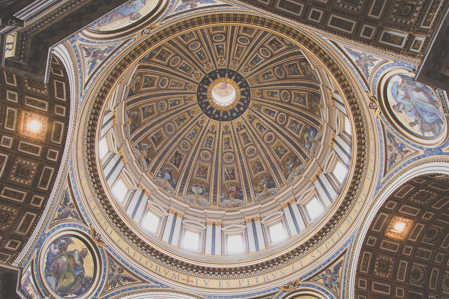 pietarinkirkko rooma kupoli