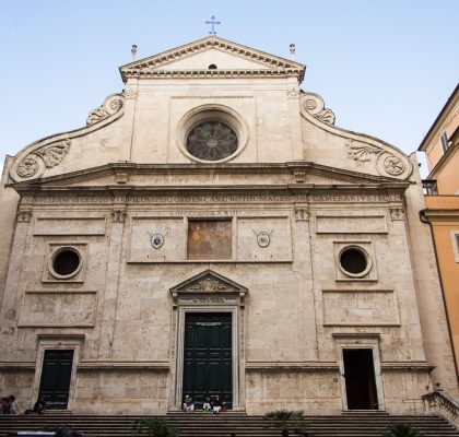 sant agostino julkisivu