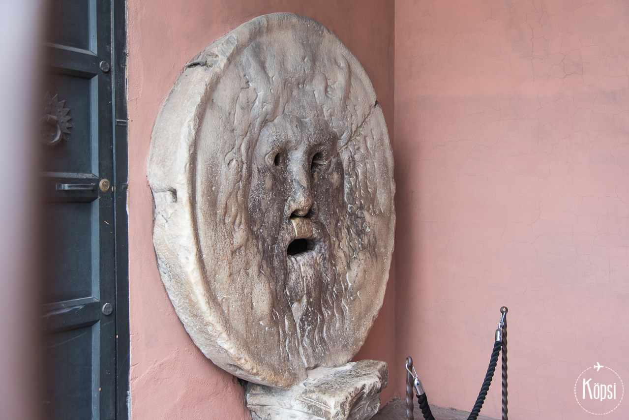 totuuden suu kaivonkansi bocca della verita