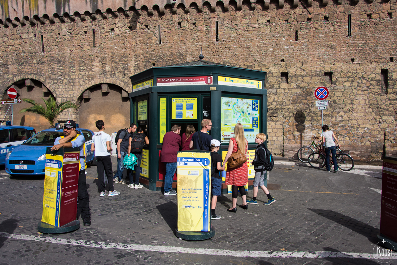 turisti-info vatikaani