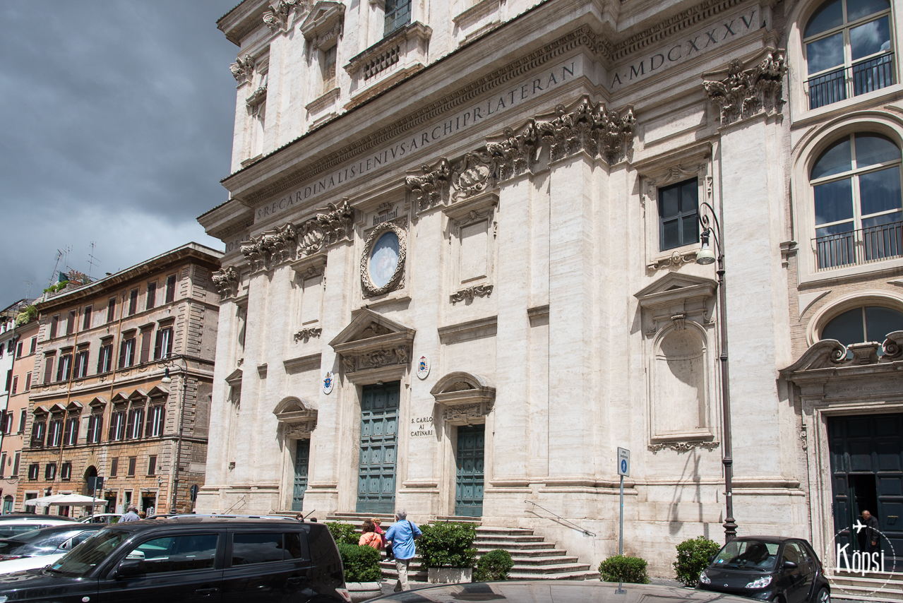 carlo ai catinari kirkot kartalla