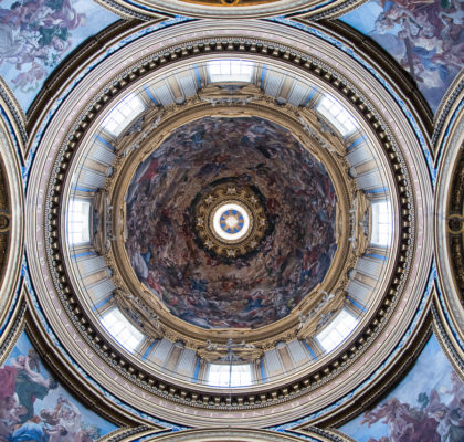 Sant’Agnese in Agone kirkon kupoli