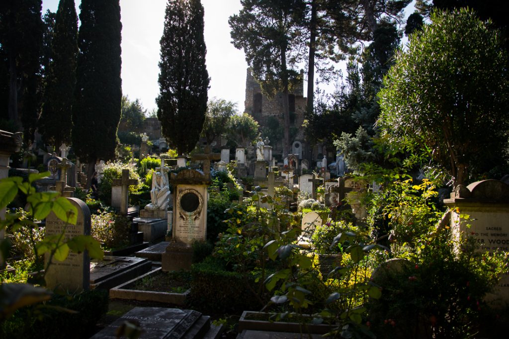 john keatsin hauta roomassa