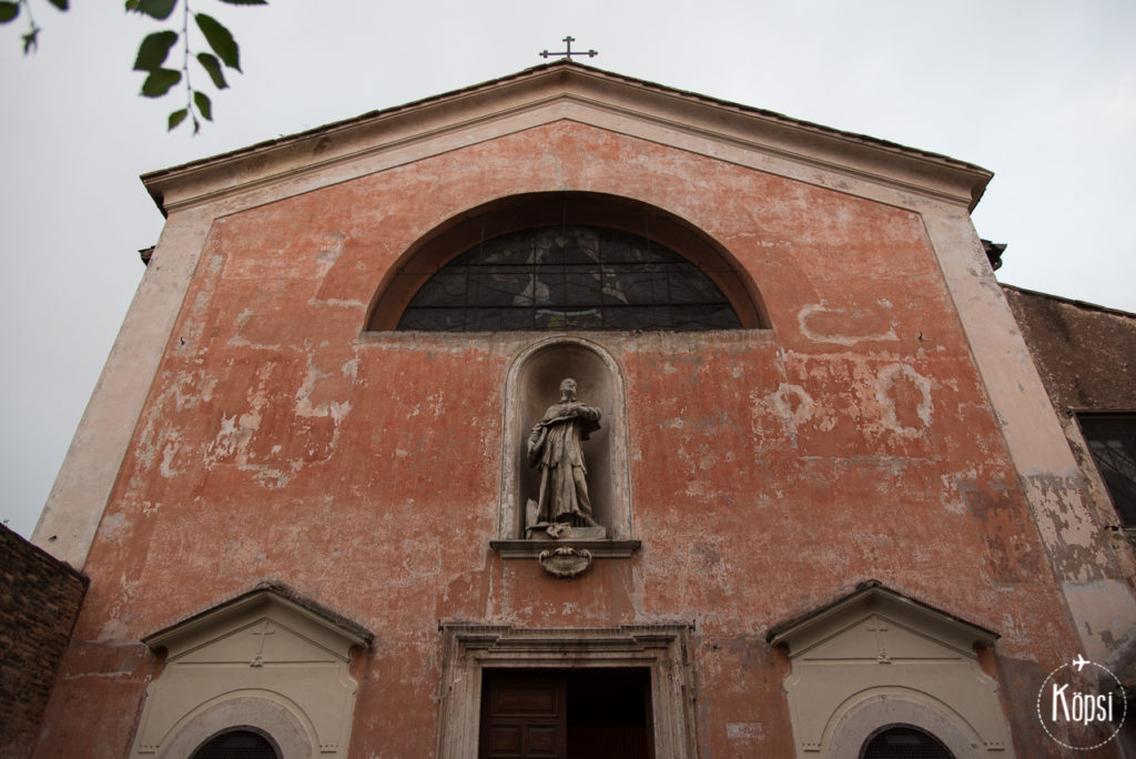 Bonaventura Palatino Rooma nähtävyydet rooma