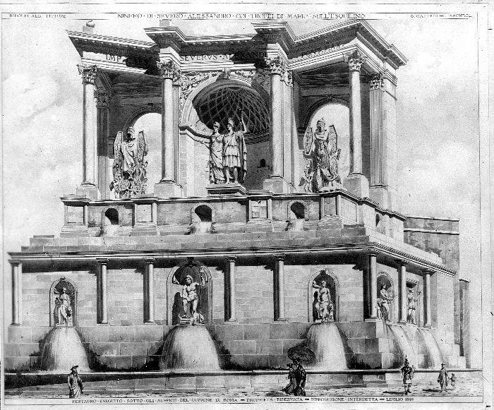 nahtavyydet rooma suihkulahteet Trophies of Marius