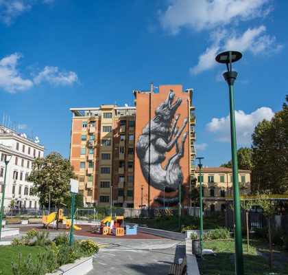 Street art muraali rooma testaccion susi