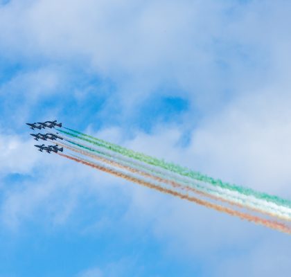 havittajien ylilento roomassa tricolore