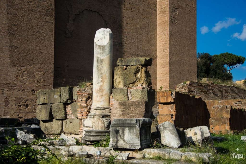 nahtavyydet rooma historiallinen keskusta
