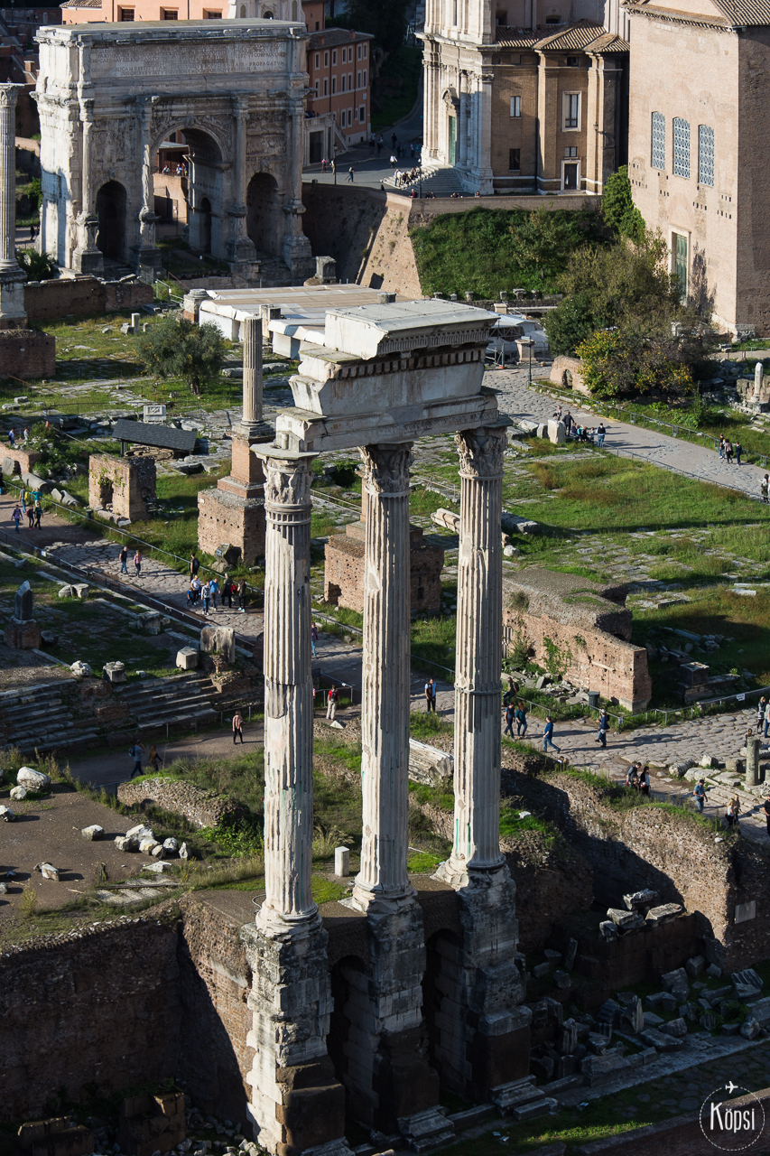 nahtavyydet rooma antiikkiset pylvaat