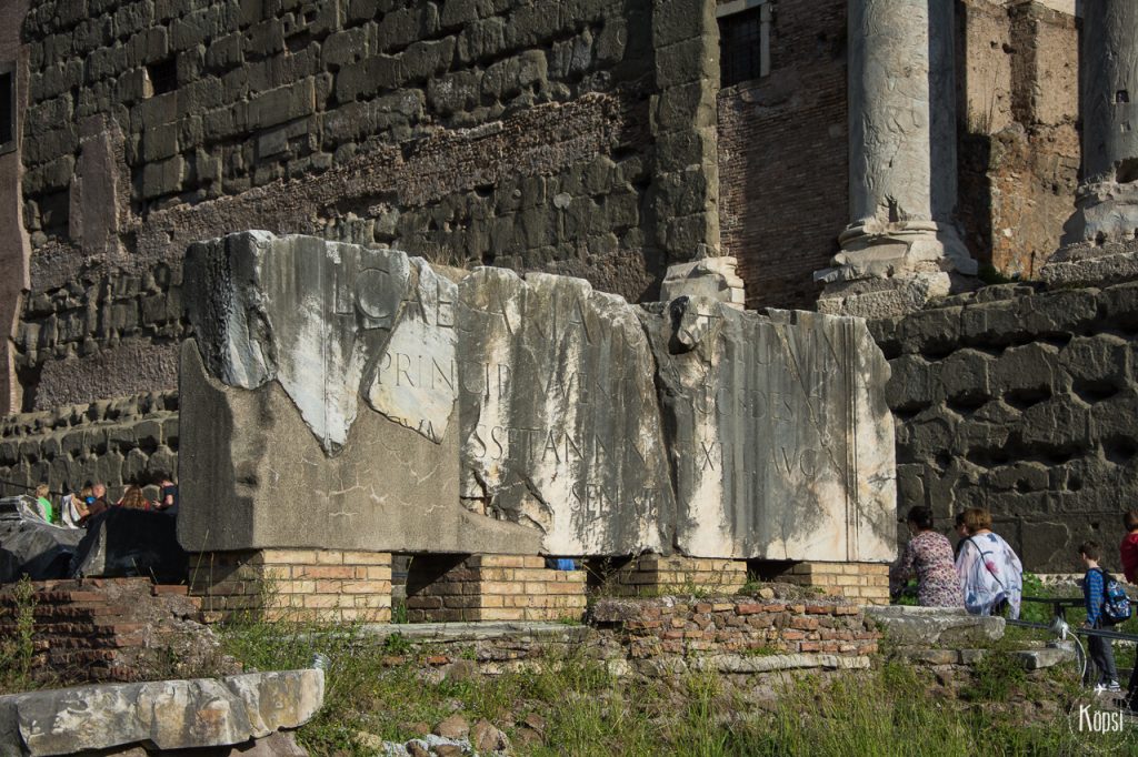 rooma nahtavyydet rauniot