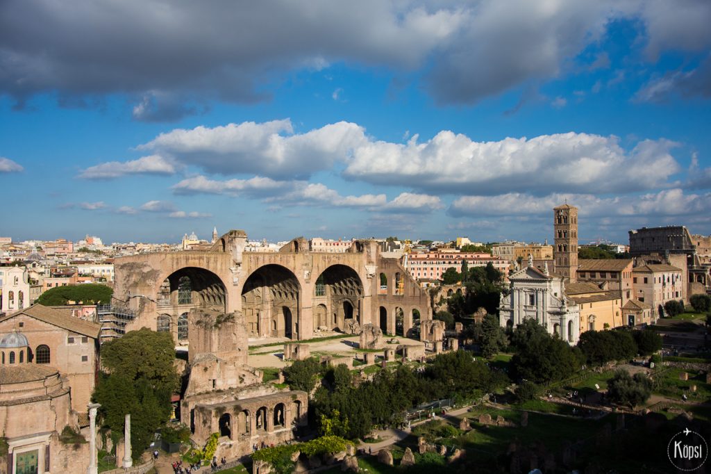 rooman keskusta nahtavyydet forum romanum