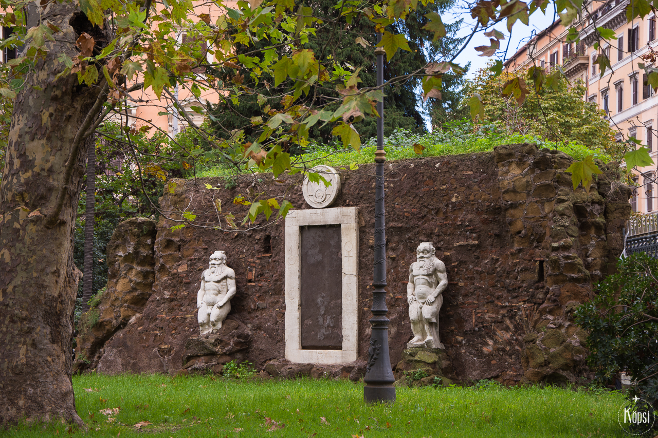 nahtavyydet rooma porta alchemica