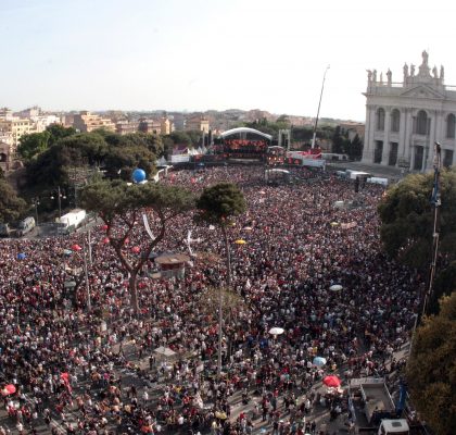 Tapahtumia Roomassa Primo Maggio