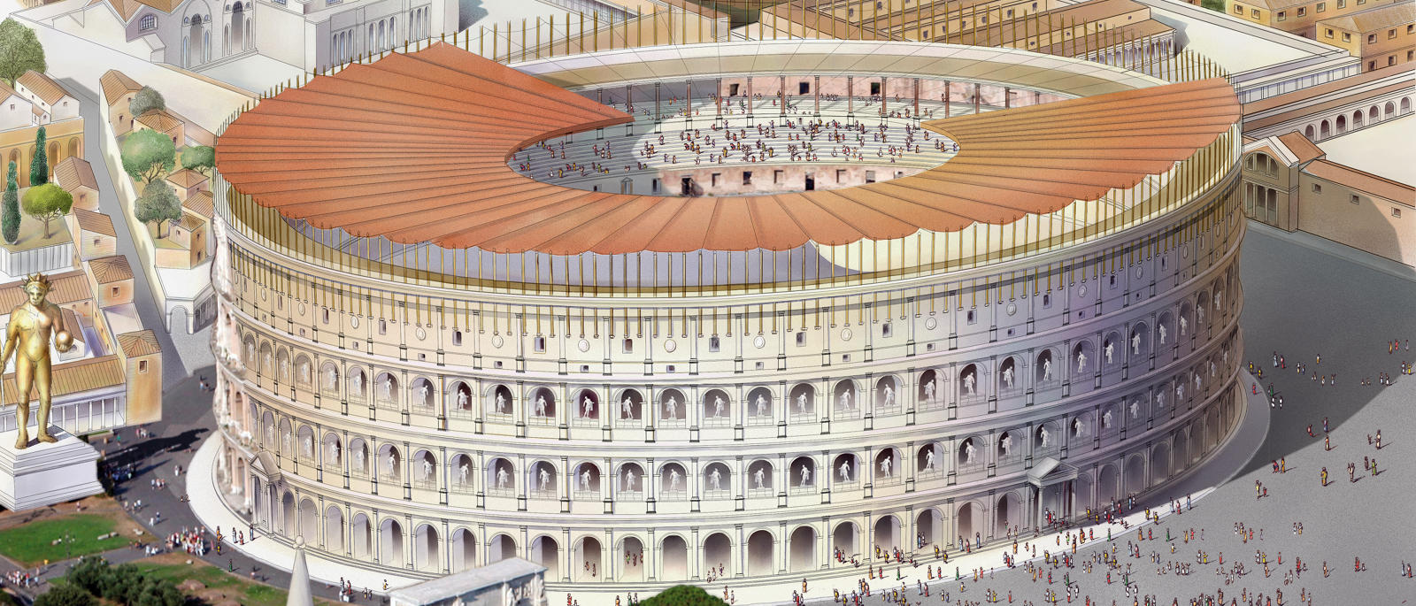 colosseum ennen opas roomaan
